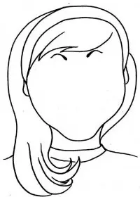 Fisă de colorat cu Corpul uman de colorat p39