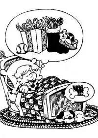 Craciun Cadouri de colorat