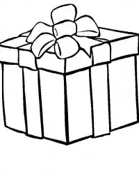 Fisă de colorat cu Craciun cadouri de colorat p23