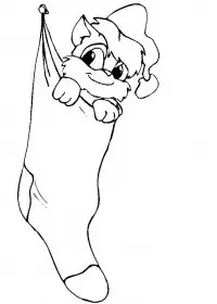 Fisă de colorat cu Craciun cadouri de colorat p27