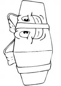 Fisă de colorat cu Craciun cadouri de colorat p33