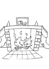 Fisă de colorat cu Craciun cadouri de colorat p37