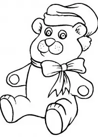 Fisă de colorat cu Craciun cadouri de colorat p42