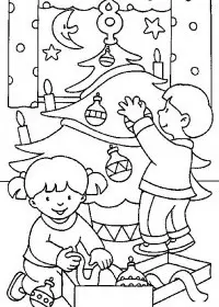 Craciun Copii de colorat