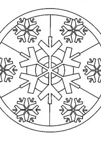 Fisă de colorat cu Craciun decoratiuni de colorat p06