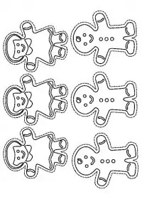 Fisă de colorat cu Craciun decoratiuni de colorat p09