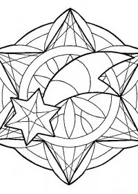 Fisă de colorat cu Craciun decoratiuni de colorat p13