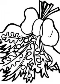 Fisă de colorat cu Craciun decoratiuni de colorat p16