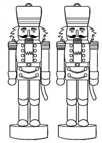Fisă de colorat cu Craciun ornamente de colorat p18