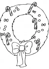 Fisă de colorat cu Craciun ornamente de colorat p40