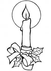 Fisă de colorat cu Craciun ornamente de colorat p47