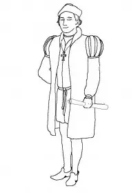 Cristofor Columb de colorat