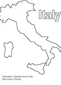Fisă de colorat cu Cristofor columb de colorat p07