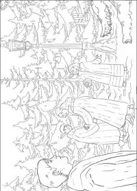 Cronicile Din Narnia de colorat