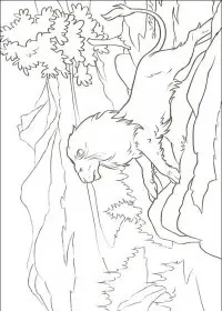 Fisă de colorat cu Cronicile din narnia de colorat p05