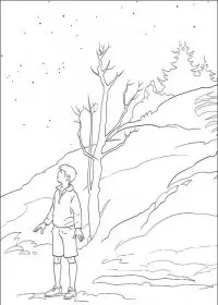 Fisă de colorat cu Cronicile din narnia de colorat p10