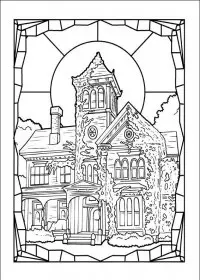 Fisă de colorat cu Cronicile spiderwick de colorat p05