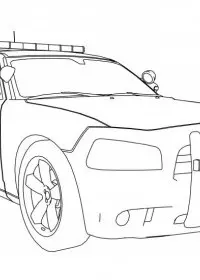 Fisă de colorat cu Masini de colorat p28