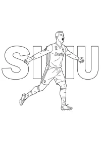 Cristiano Ronaldo de colorat p5