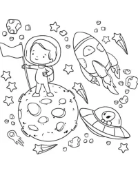 Planete de colorat p12