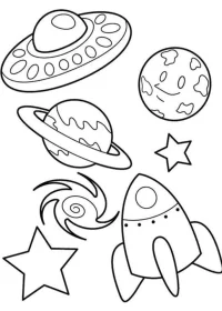 Planete de colorat p11