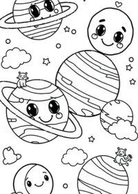 Planete de colorat p9