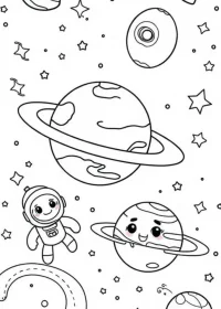 Planete de colorat p6