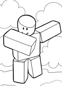 Roblox de colorat p6