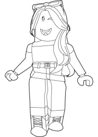 Roblox de colorat p17