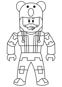 Roblox de colorat p12