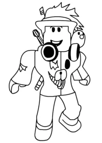 Roblox de colorat p24