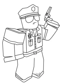 Roblox de colorat p23