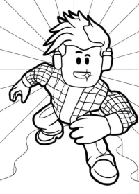 Roblox de colorat p18