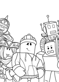 Roblox de colorat p30