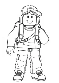 Roblox de colorat p27