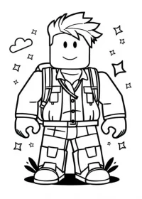 Roblox de colorat p25