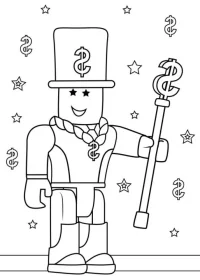 Roblox de colorat p2