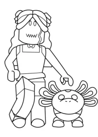 Roblox de colorat p11