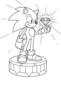 Sonic de colorat p4