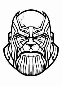 Thanos de colorat p24