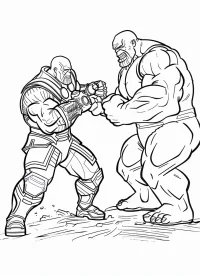 Thanos de colorat p26