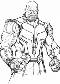 Thanos de colorat p14