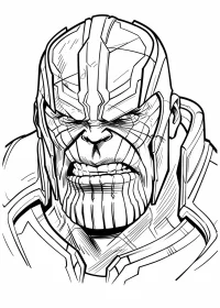 Thanos de colorat p13