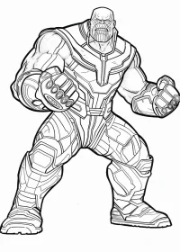 Thanos de colorat p21
