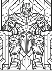 Thanos de colorat p18