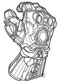 Thanos de colorat p27