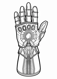 Thanos de colorat p4