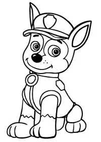 Patrula Cățelușilor de colorat p16