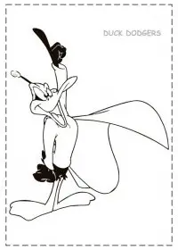 Duck Dodgers de colorat