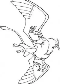 Fisă de colorat cu Excalibur de colorat p07